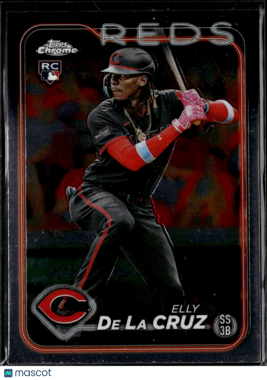 Elly De La Cruz 2024 Topps Chrome Rookie RC Cincinnati Reds