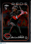 Elly De La Cruz 2024 Topps Chrome Rookie RC Cincinnati Reds