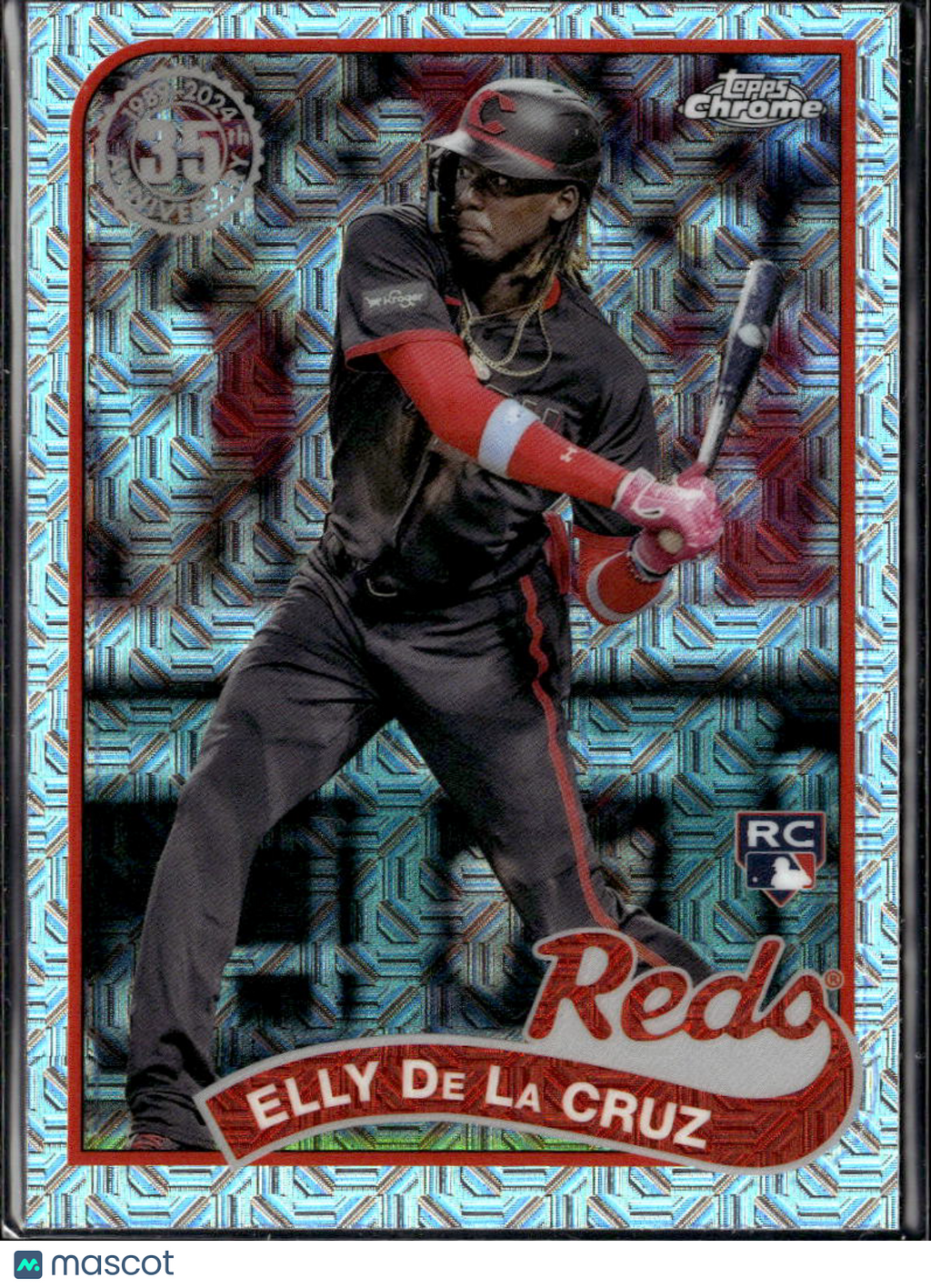 Elly De La Cruz 2024 Topps Chrome '89  Silver Pack RC Refractor Cincinnati Reds