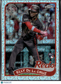 Elly De La Cruz 2024 Topps Chrome '89  Silver Pack RC Refractor Cincinnati Reds