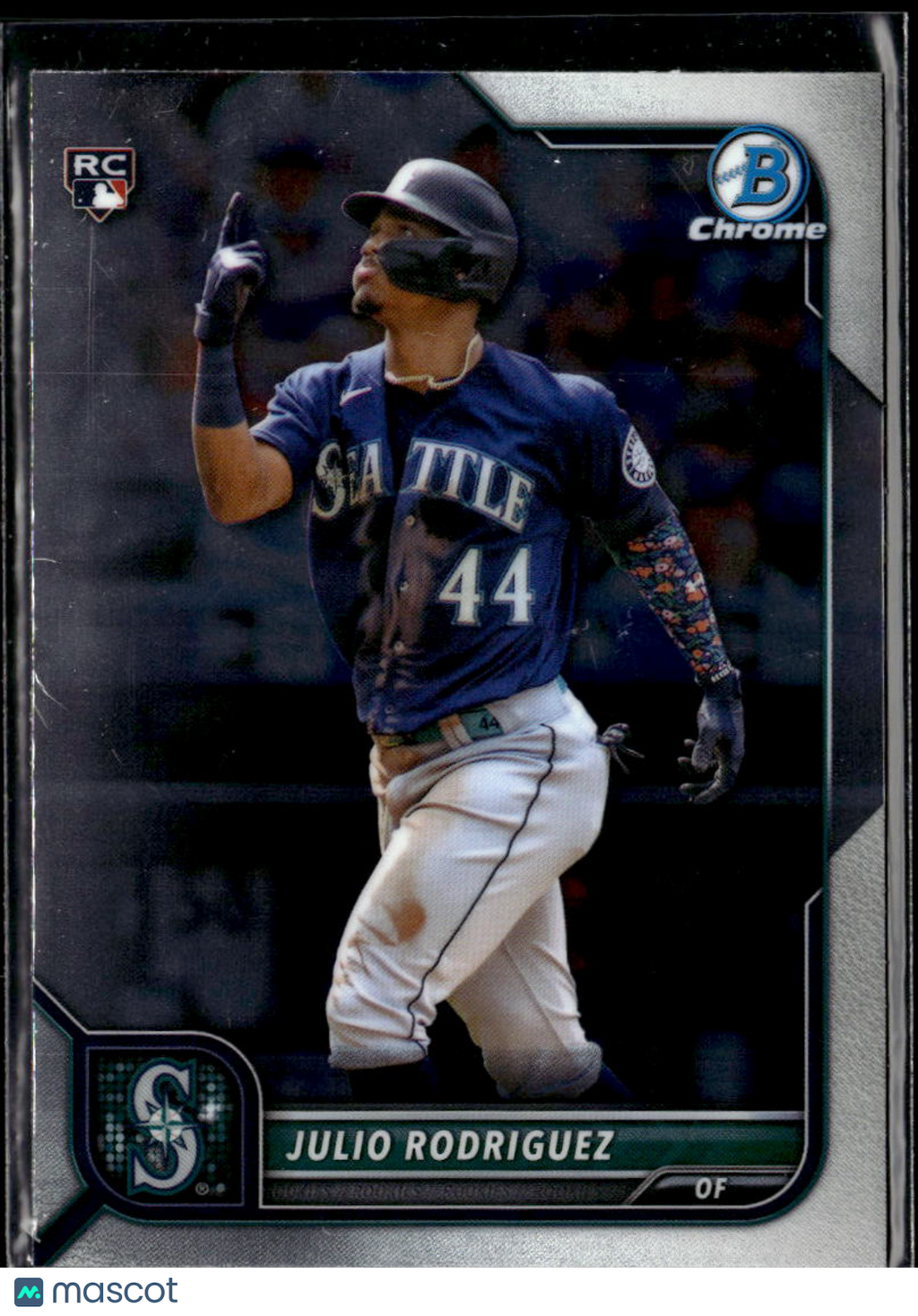 Julio Rodriguez 2022 Bowman Chrome Rookie RC Seattle Mariners