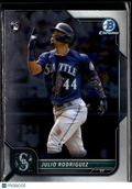 Julio Rodriguez 2022 Bowman Chrome Rookie RC Seattle Mariners