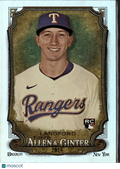 Wyatt Langford 2024 Topps Allen & Ginter Silver Foil RC Rookie Texas Rangers