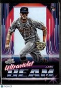 Jace Jung 2025 Topps Chrome Cosmic Ultaviolet Beam RC Detroit Tigers