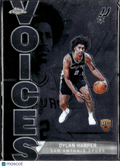 Dylan Harper 2025 Topps Chrome Voices Rookie RC San Antonio Spurs