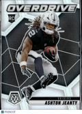 Ashton Jeanty 2025 Mosaic Overdrive Silver Rookie RC Las Vegas Raiders