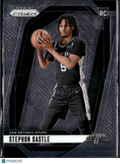 Stephon Castle 2024-25 Prizm Rookie RC San Antonio Spurs