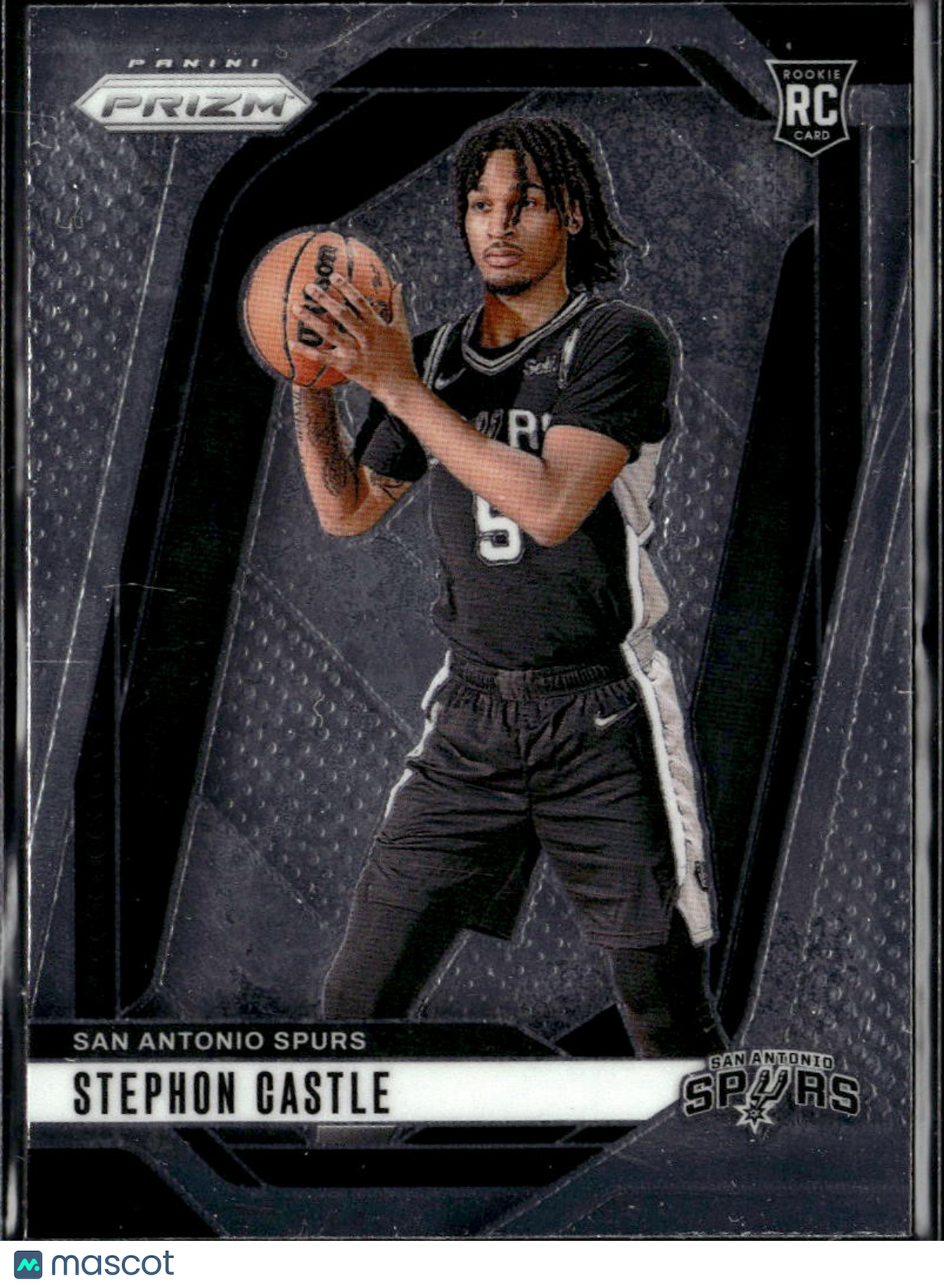 Stephon Castle 2024-25 Prizm Rookie RC San Antonio Spurs
