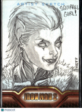Squirl Girl 2010 Upper Deck Iron Man 2 Neff 1/1 Sketch One-of-One