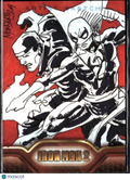 The Vision 2010 Upper Deck Iron Man 2 Gilbert Monsanto 1/1 Sketch