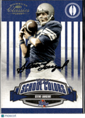 Steve Largent 2008 Classics School Colors Auto Autograph 22/25 Tulsa Seahawks