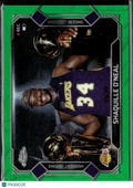 Shaquille O'Neal 2026 Topps Chrome Moment In Time Green 94/99 Los Angeles Lakers