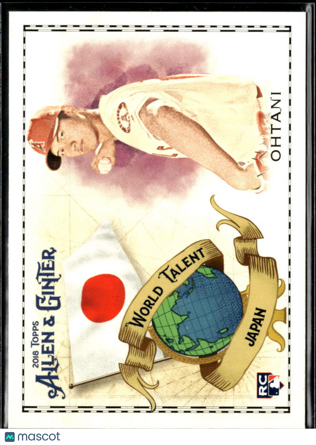 Shohei Ohtani 2018 Topps Allen & Ginter World Talent Rookie RC #WT24 Angels
