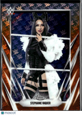 Stephanie Vaquer 2026 Topps Chrome WWE Orange Refractor 17/25