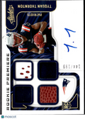 Tyquan Thornton 2022 Absolute Auto Autograph Patch Glove RC 144/199 Patriots
