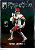 Patrick Mahomes II 2025 Donruss Elite Title Waves Kansas City Chiefs
