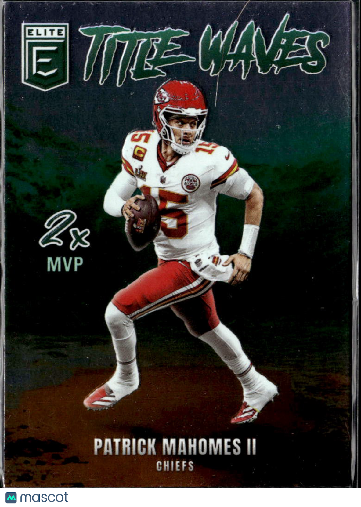 Patrick Mahomes II 2025 Donruss Elite Title Waves Kansas City Chiefs