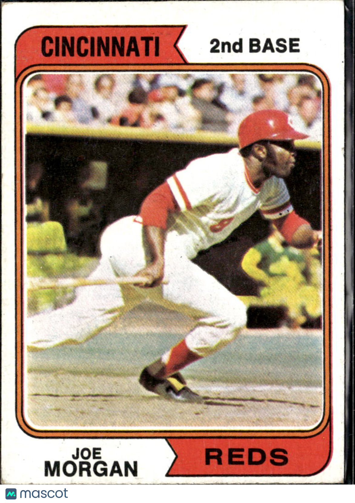 Joe Morgan 1974 Topps Card #85 Cincinnati Reds
