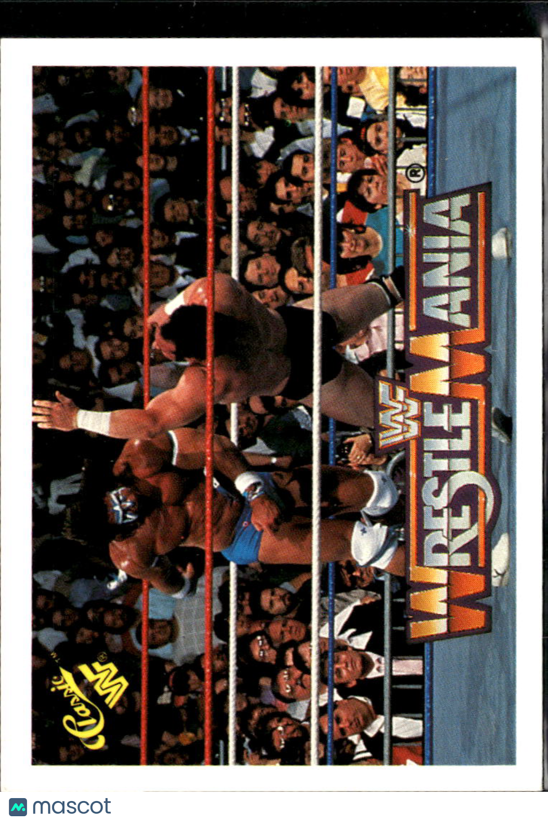 The Ultimate Warrior 1990 Classic WWF WrestleMania Donald Trump Front Row