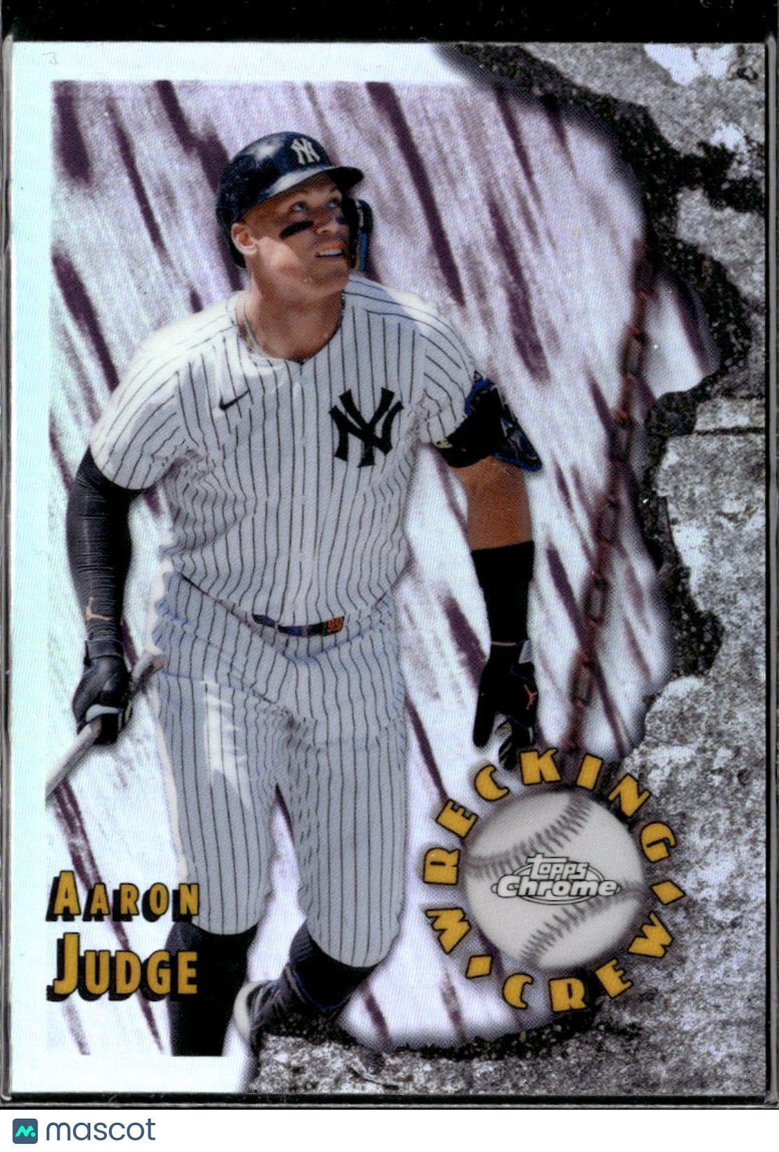 Aaron Judge 2026 Topps Chrome Wrecking Crew Refractor New York Yankees