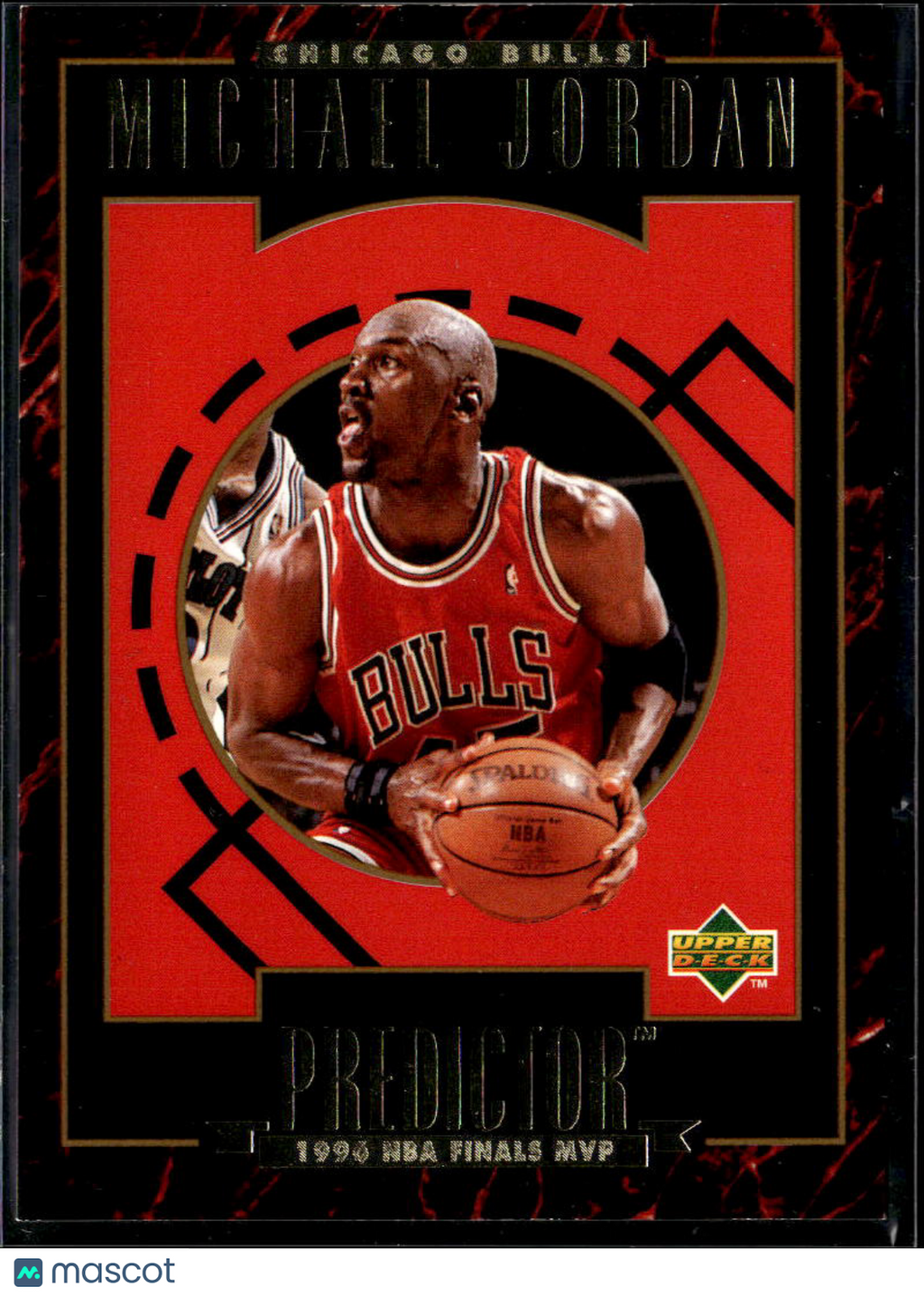 Michael Jordan 1996 Upper Deck Predictor Retail Chicago Bulls