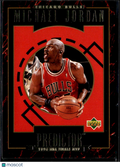 Michael Jordan 1996 Upper Deck Predictor Retail Chicago Bulls