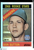 Don Sutton 2001 Topps Archives Reserve Refractor Los Angeles Dodgers