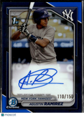 Agustin Ramirez 2024 Bowman Chrome 1st Auto Autograph /150 New York Yankees