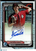 Adam Serwinowski 2024 Bowman Chrome 1st Auto Autograph /150 Cincinnati Reds