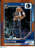 Kyrie Irving 2024-25 Optic Orange Prizm /299 Dallas Mavericks