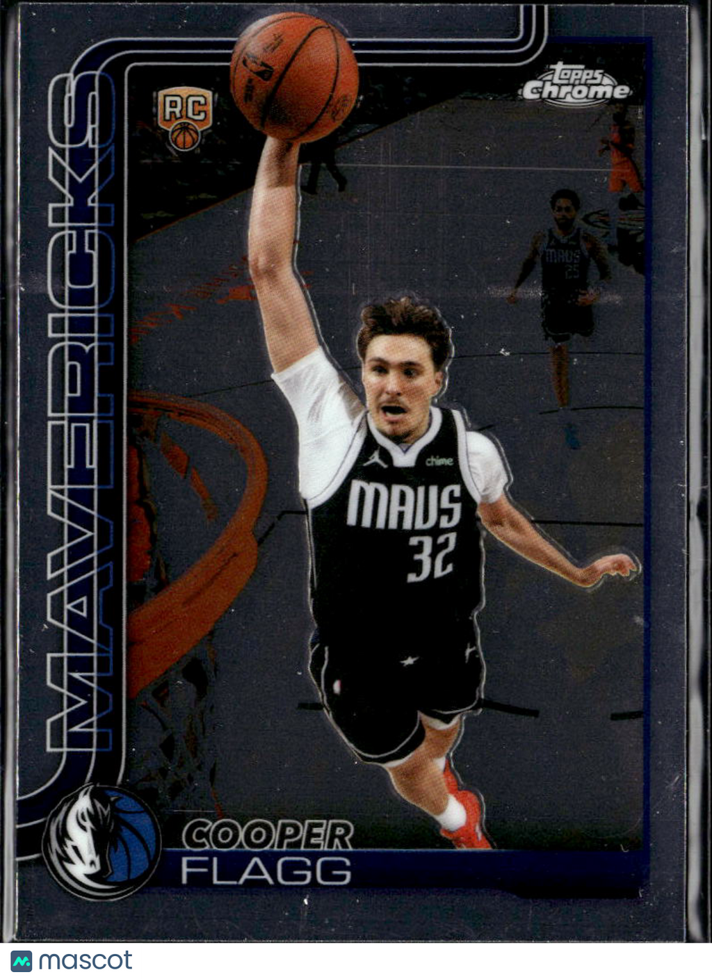 Cooper Flagg 2026 Topps Chrome Update Rookie RC Dallas Mavericks