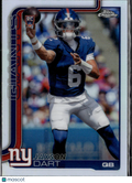 Jaxson Dart 2025 Topps Chrome RC Rookie Refractor New York Giants