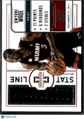 Dwyane Wade 2013-14 Innovation Game Worn Jersey Patch /299 Miami Heat
