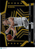 Nikola Jokic 2022-23 Contenders Optic Superstar GOLD Prizm 9/10 Denver Nuggets