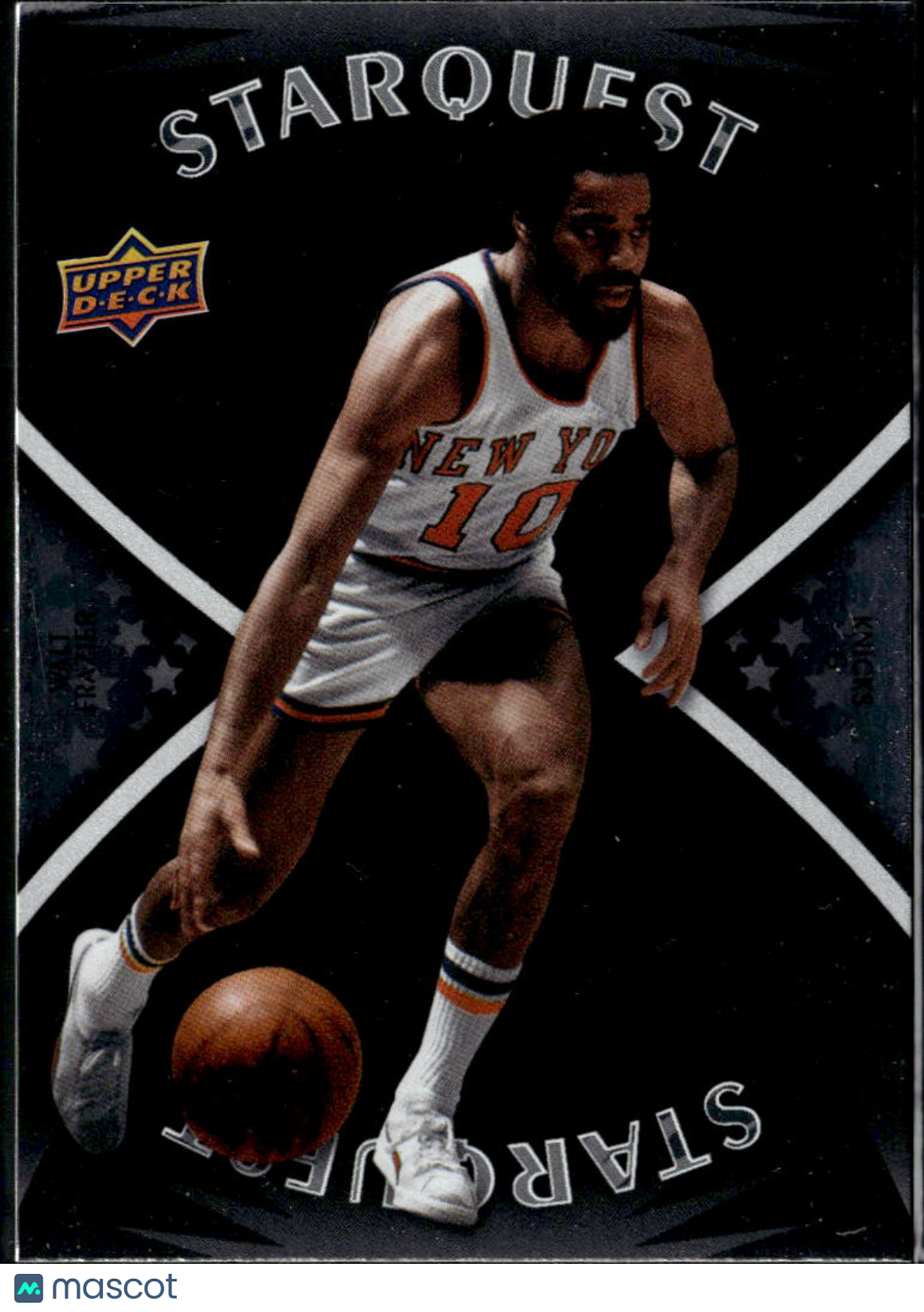 Walt Frazier 2008-09 Upper Deck StarQuest Black Majestic New York Knicks