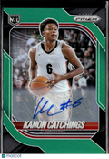 Kanon Catchings 2026 Panini Prizm NIL Auto Autograph RC Green BYU