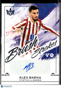 Alex Baena 2026 Pitch Kings Auto Autograph Atletico De Madrid