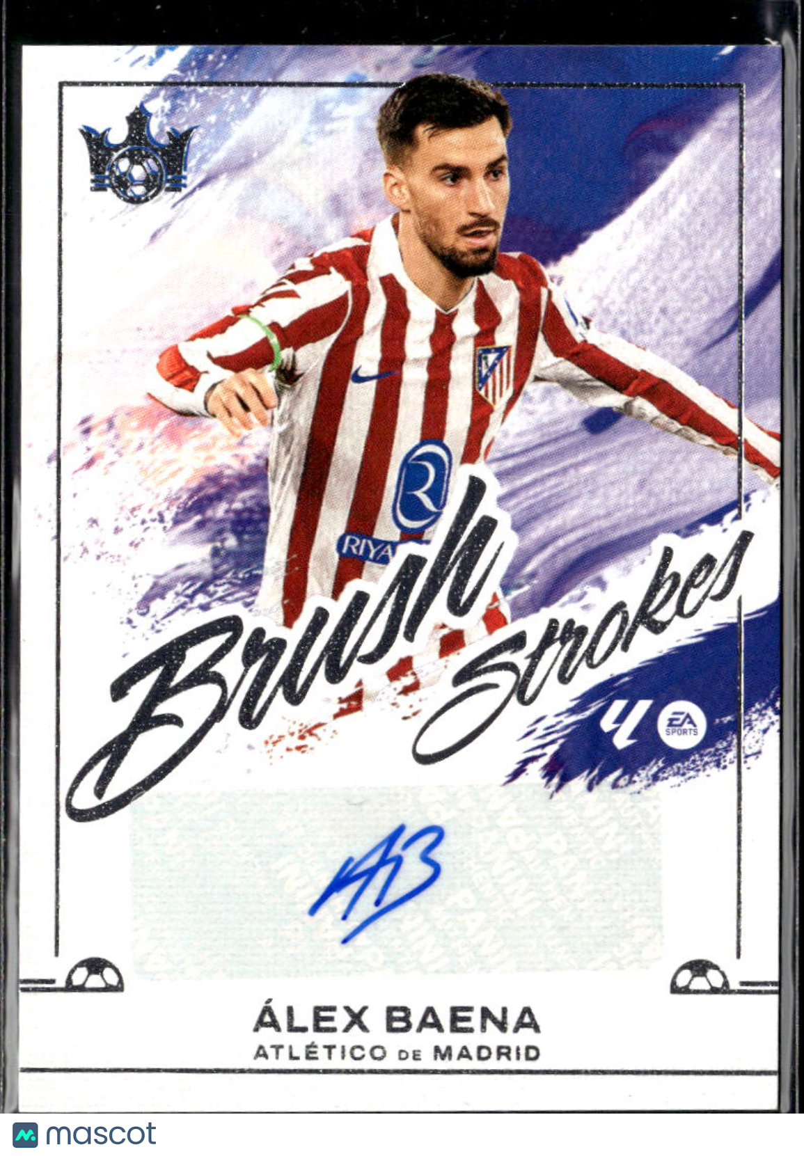 Alex Baena 2026 Pitch Kings Auto Autograph Atletico De Madrid