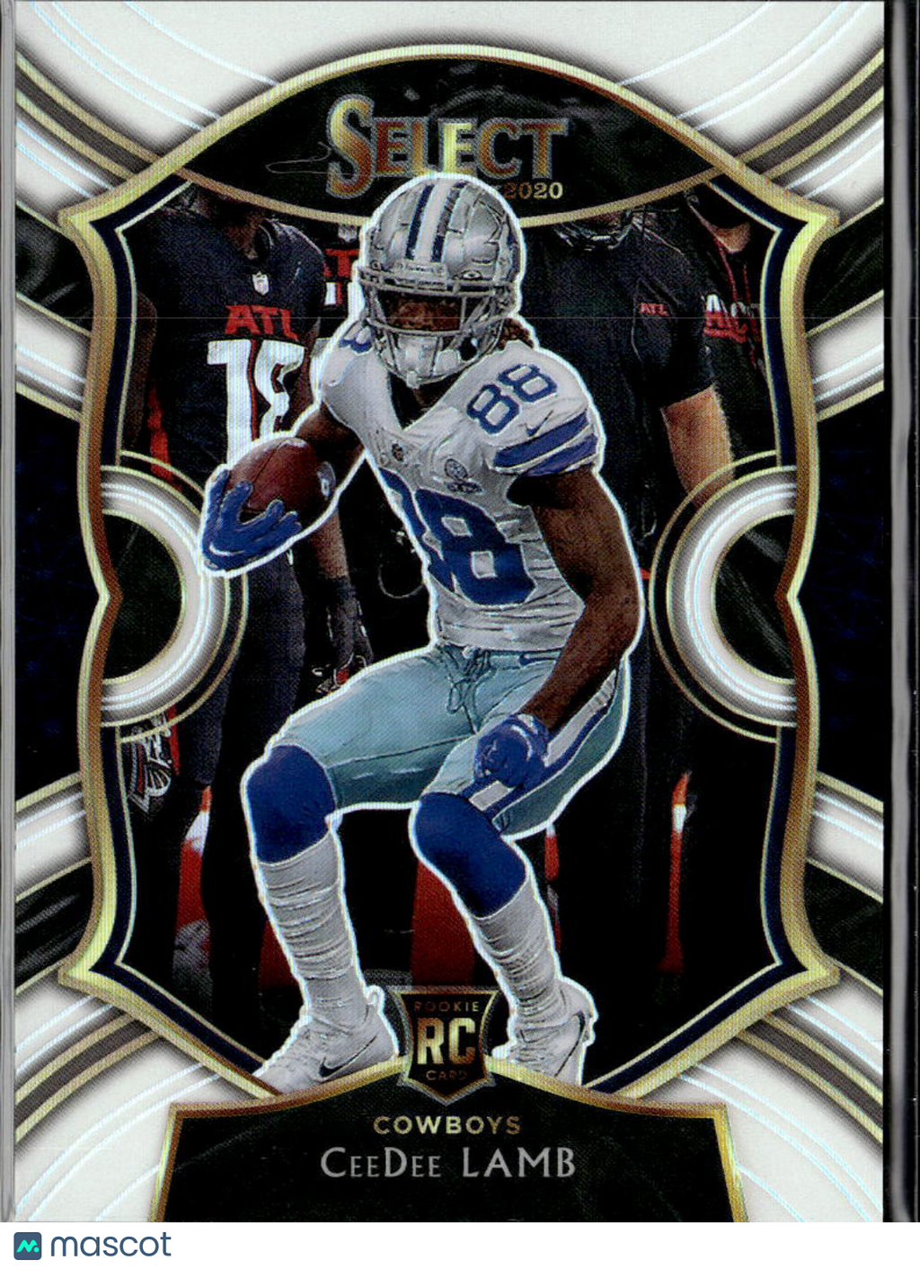 CeeDee Lamb 2020 Select White Prizm Rookie RC 29/35 Dallas Cowboys