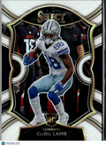 CeeDee Lamb 2020 Select White Prizm Rookie RC 29/35 Dallas Cowboys