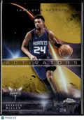 Brandon Miller 2026 Topps Chrome Activators GOLD Refractor 10/50 Hornets