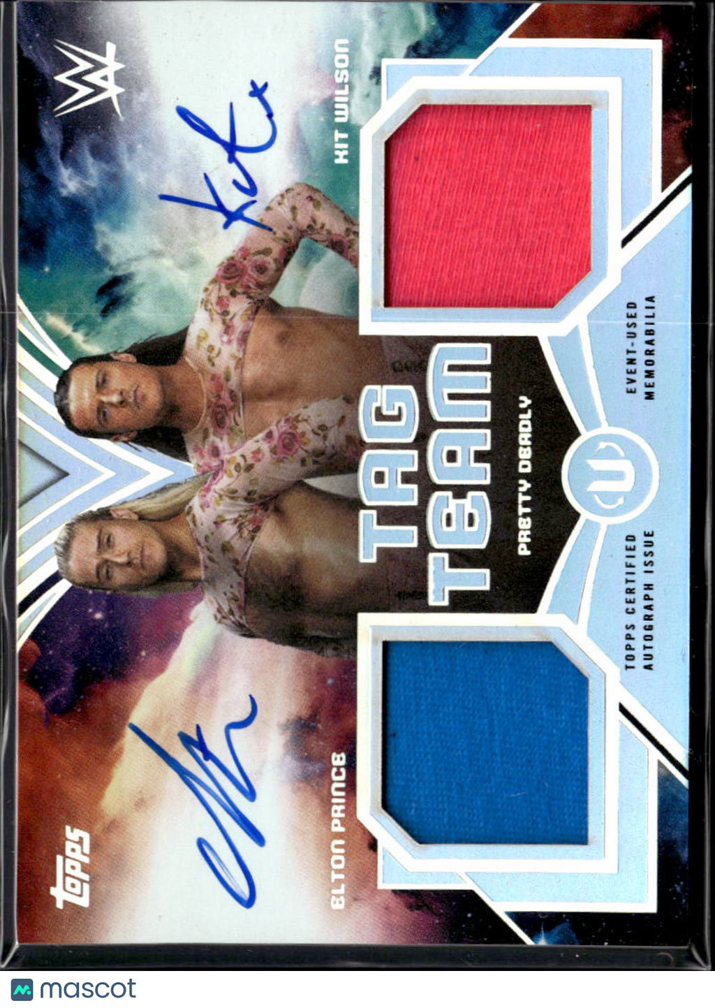 Elton Prince Kit Wilson 2026 Topps Universe WWE Auto Autograph Pretty Deadly
