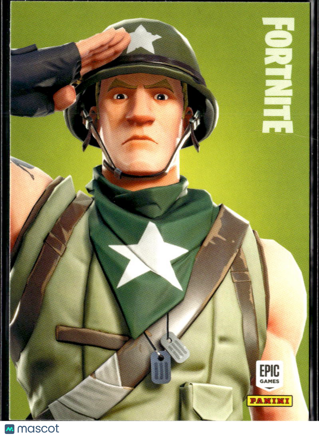 Munitions Major 2019 Panini Fortnite Series 1 Rare Outfit #184