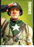 Munitions Major 2019 Panini Fortnite Series 1 Rare Outfit #184