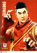 Crimson Scout 2019 Panini Fortnite Uncommon Outfit #123