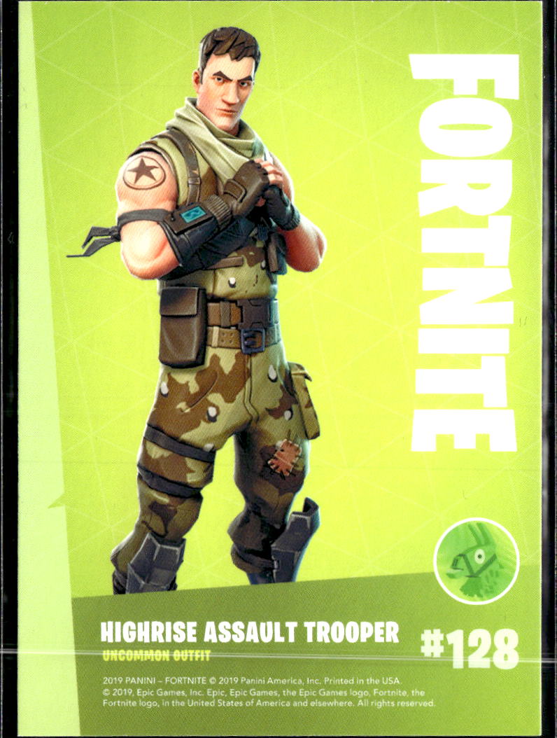 Assault Trooper 2019 Panini Fortnite Series 1 #128