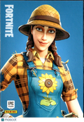Sunflower 2019 Panini Fortnite Series 1 #129