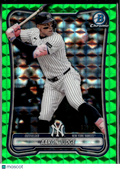 Aaron Judge 2026 Bowman Chrome Green Refractor 12/99 New York Yankees