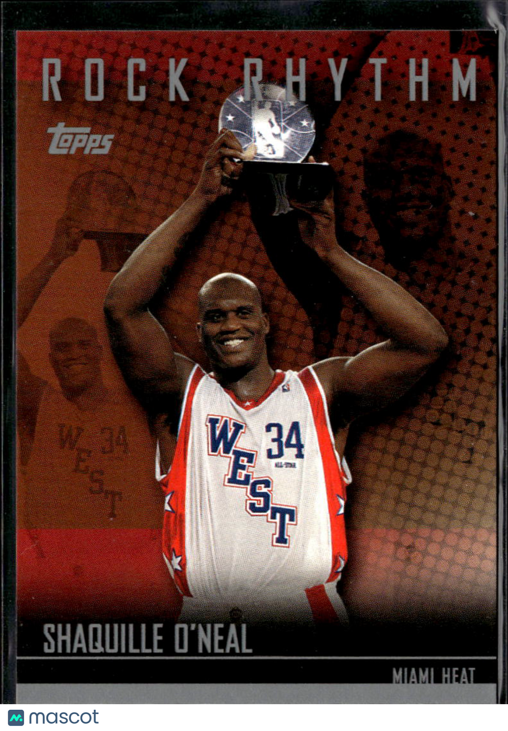 Shaquille O'Neal 2004 Topps Rock Rhythm Insert Miami Heat