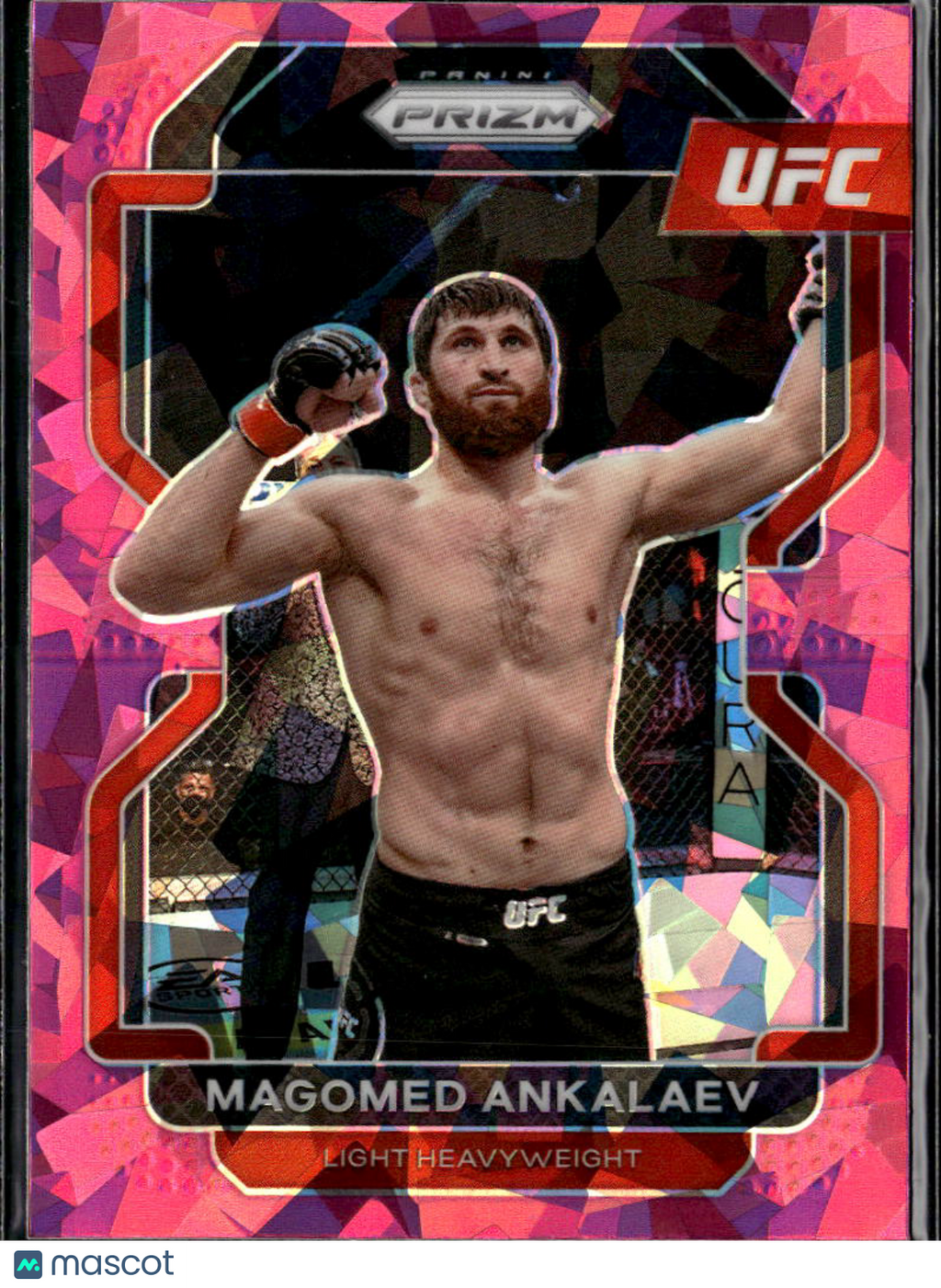 Magomed Ankalaev 2022 Prizm UFC Pink Ice Prizm SSP #138
